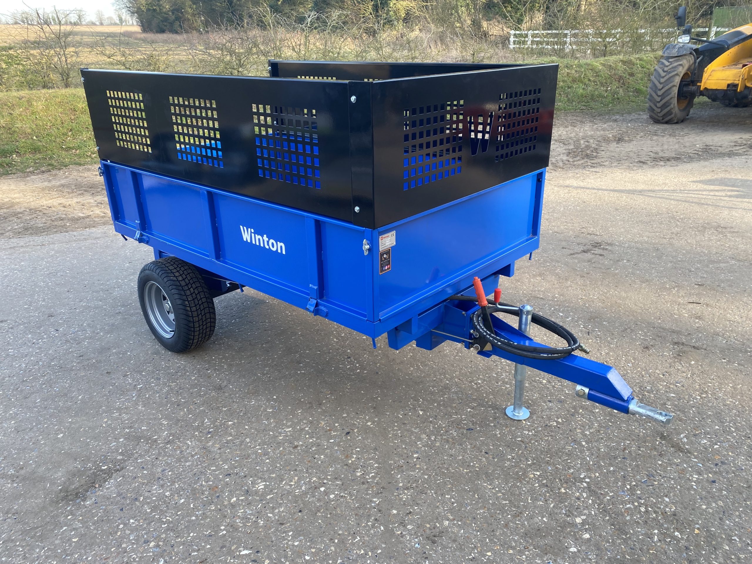 Winton compact tipping trailer for sale