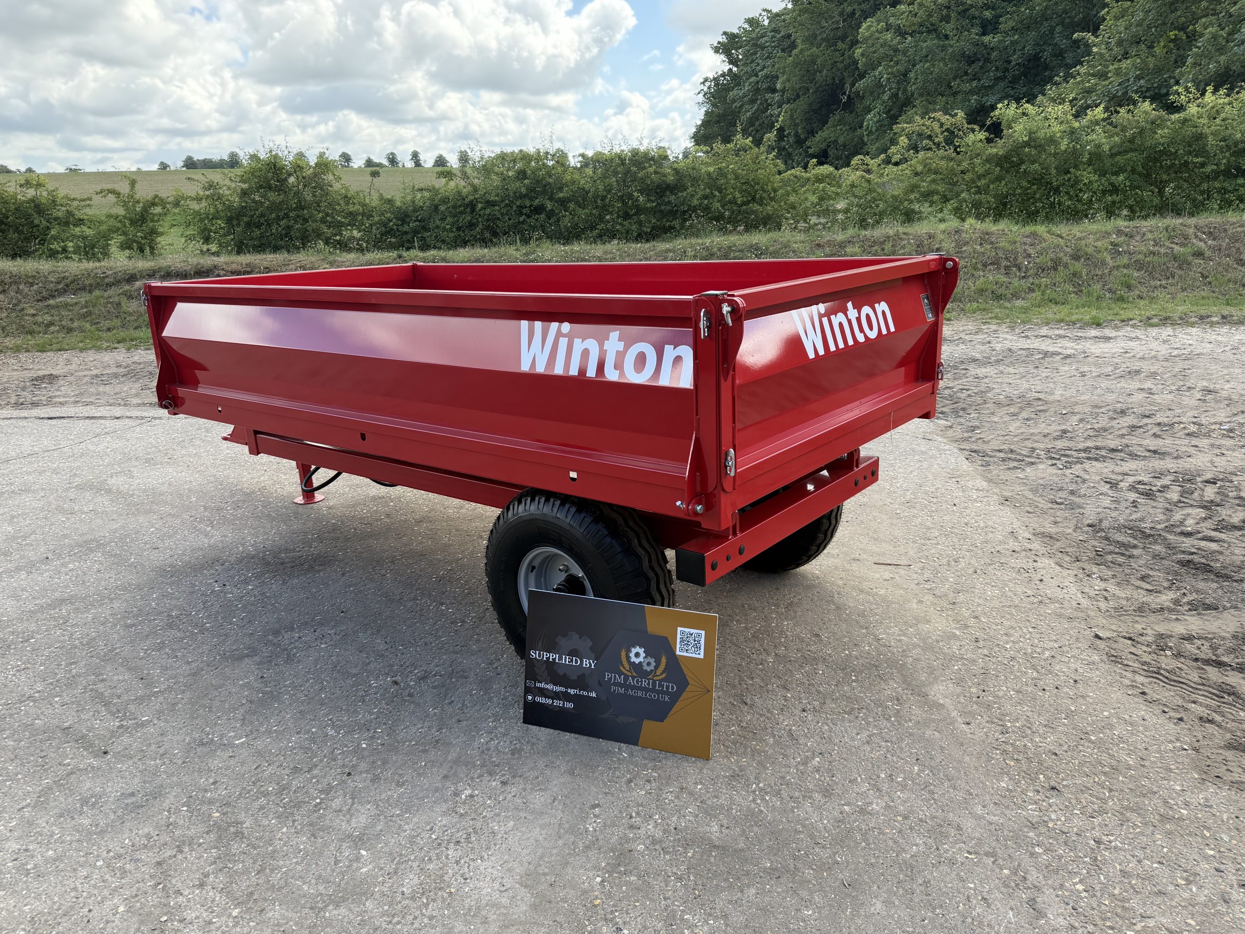 Tipping trailer for sale PJM Agri Ltd