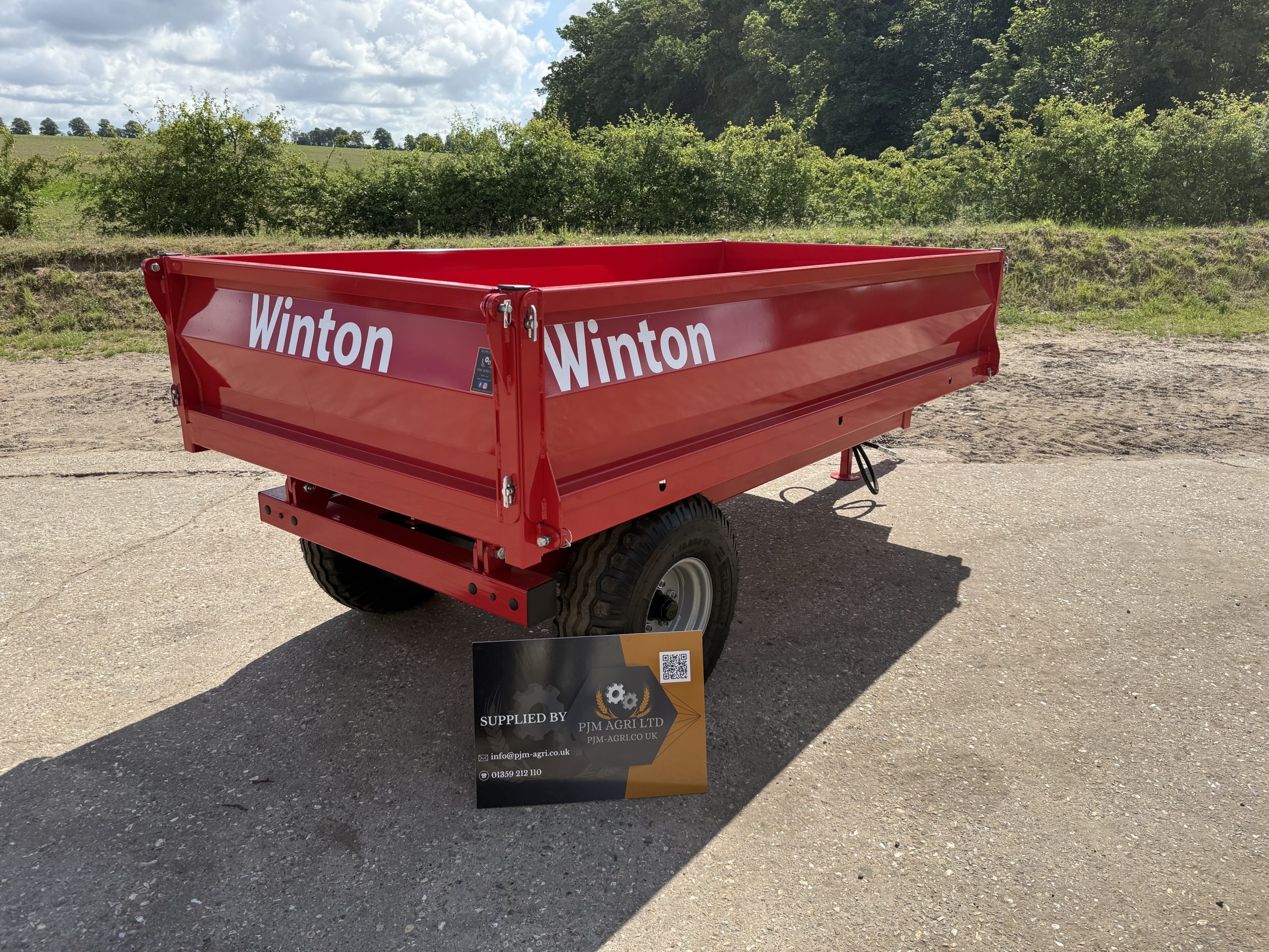 Tipping trailer